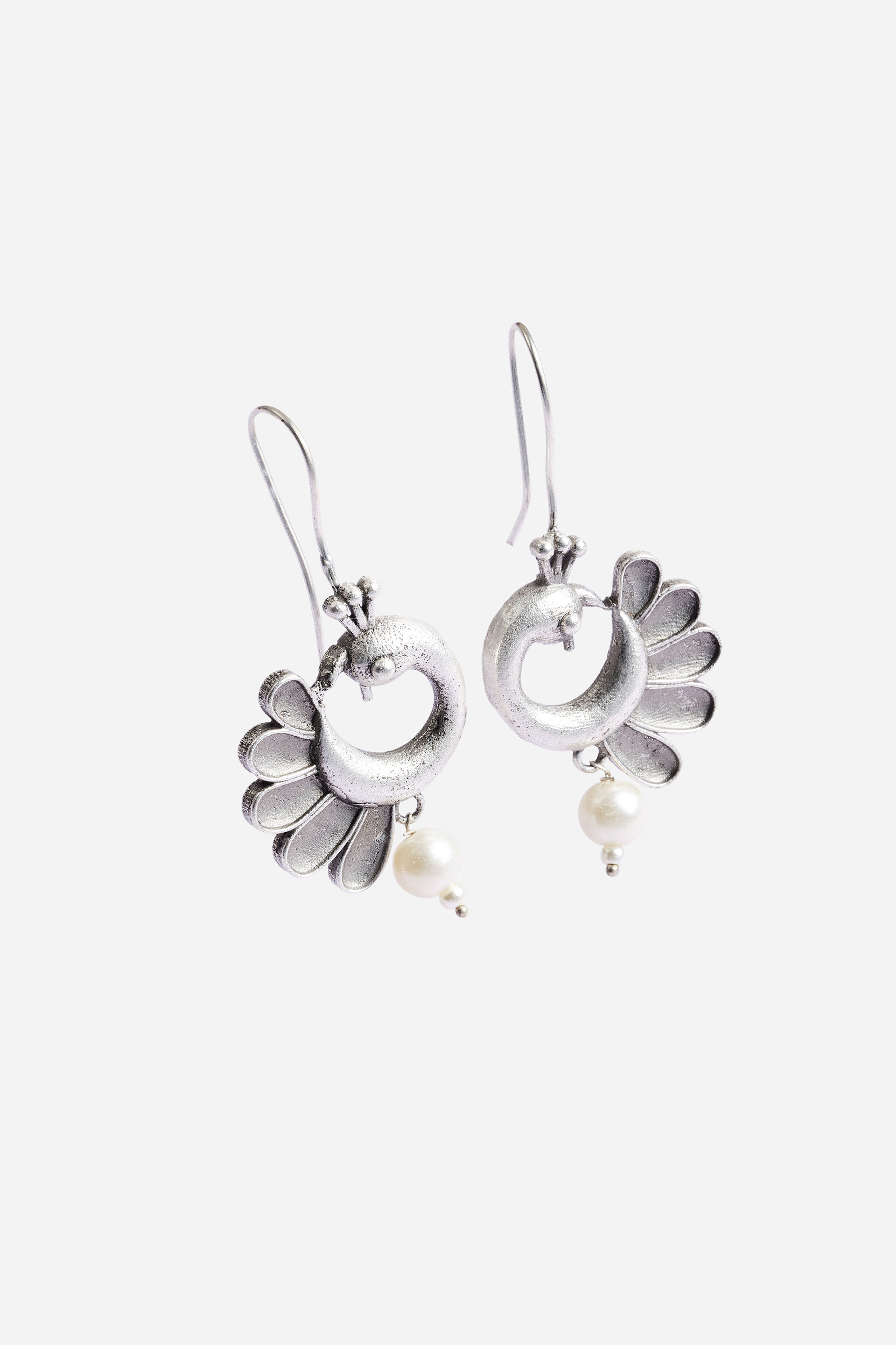 Silver Mor Hoop Earrings, , image 2